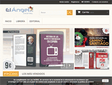 Tablet Screenshot of elangel.es